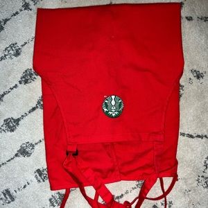 holiday season starbucks apron